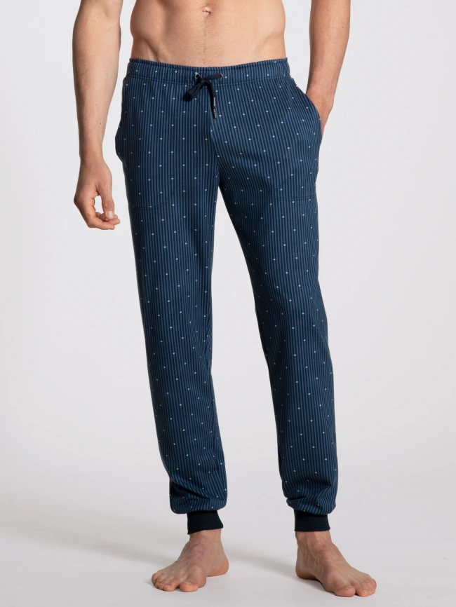 Домашние мужские брюки CALIDA Remix Basic Sleep (Синий) фото 2