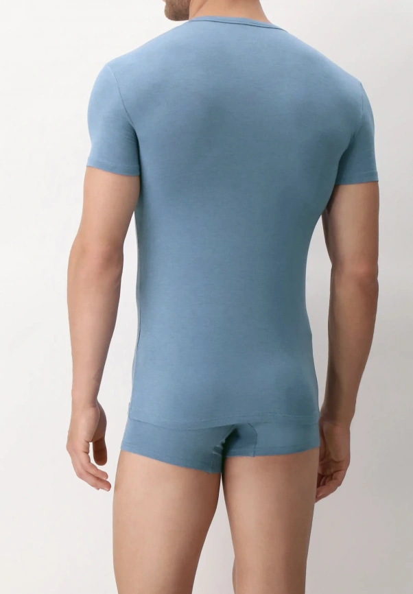 Мужская футболка PEROFIL X-Touch Melange (Синий) фото 2
