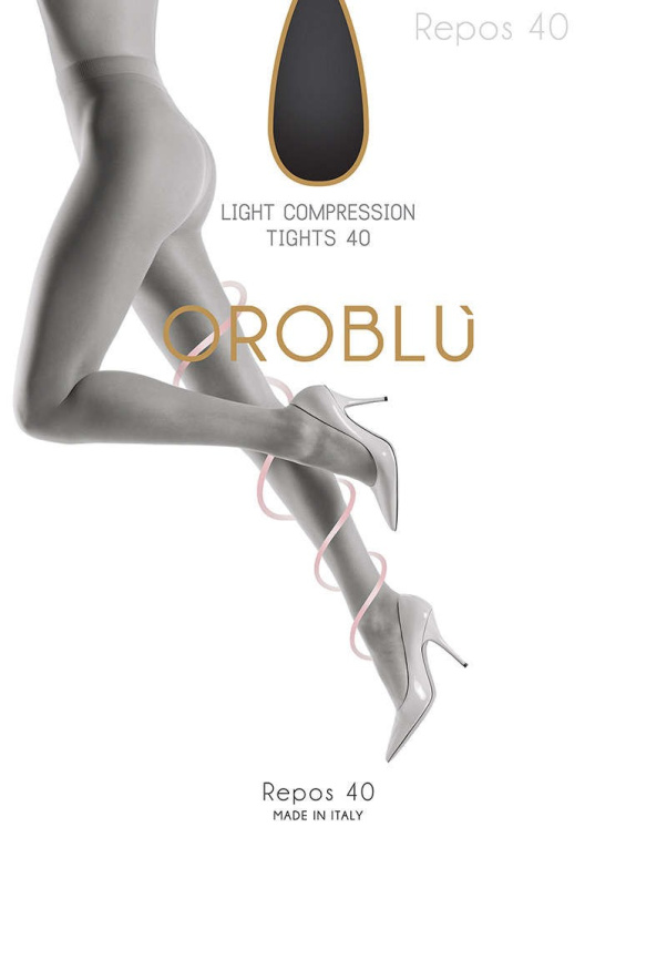 Колготки OROBLU Repos 40 (Black) фото 4