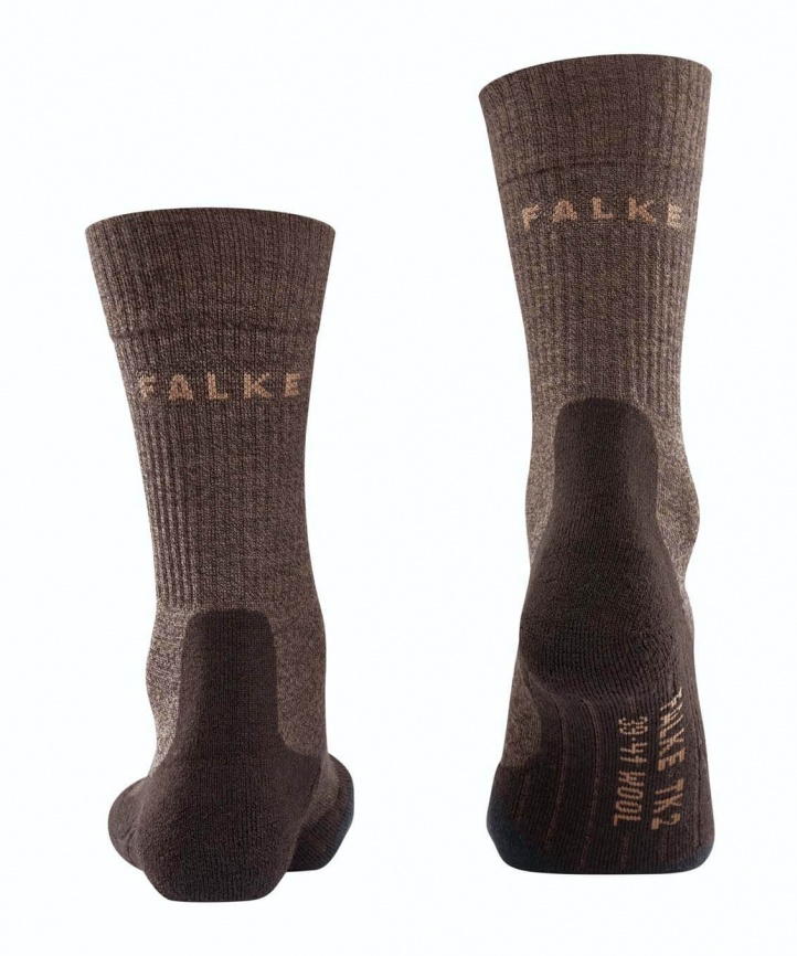 Носки мужские FALKE TK2 Wool (Коричневый) фото 2