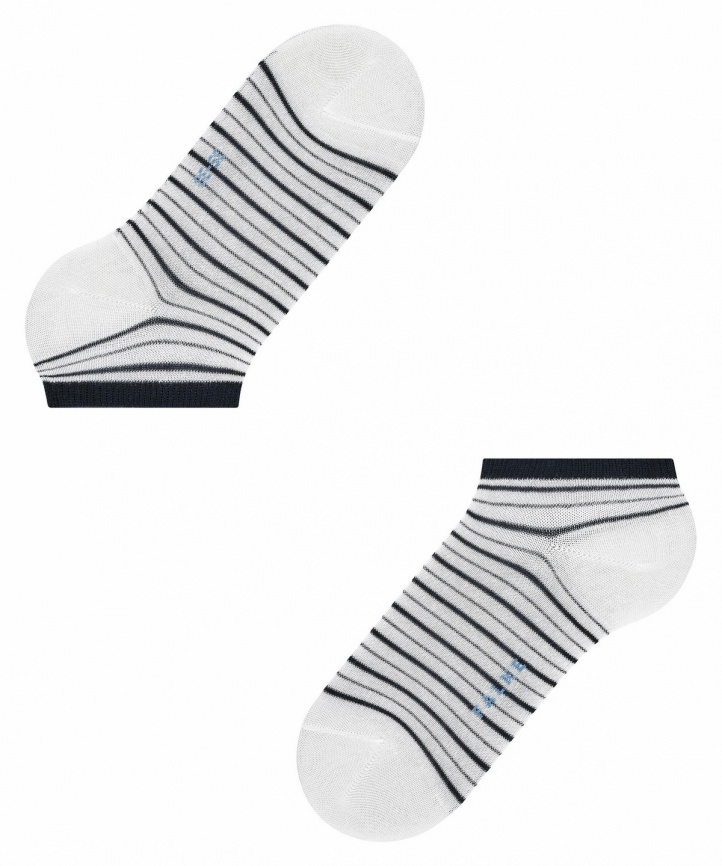 Носки женские FALKE Stripe Shimmer (Белый) фото 4