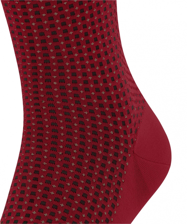 Носки мужские FALKE Uptown Tie (Красный) фото 4