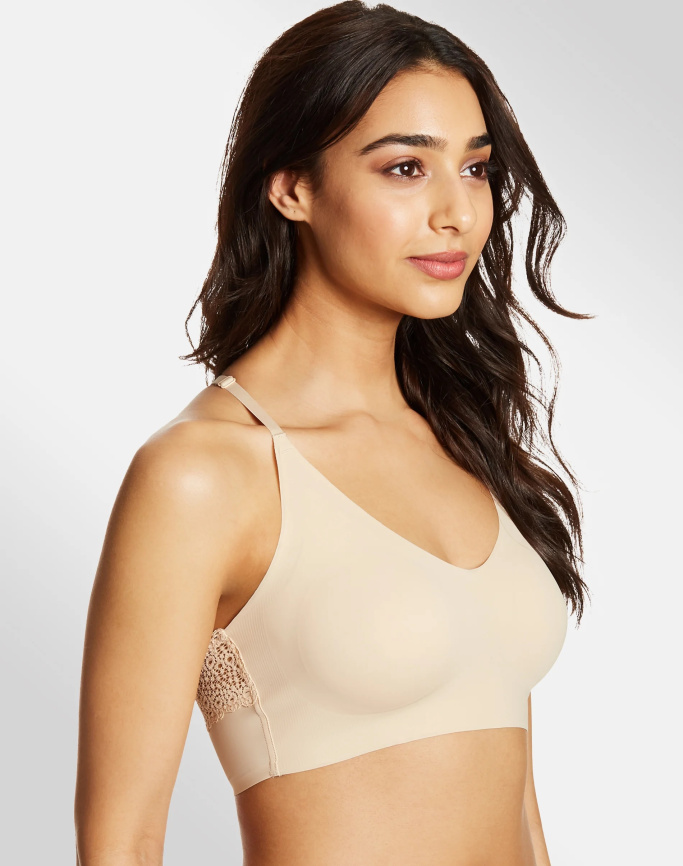 Бюстгальтер-топ с плотной чашкой MAIDENFORM Pure Comfort (Латте) фото 2
