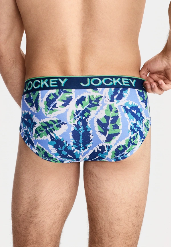 Мужские трусы-слипы JOCKEY Cotton Modal (Голубой) фото 2