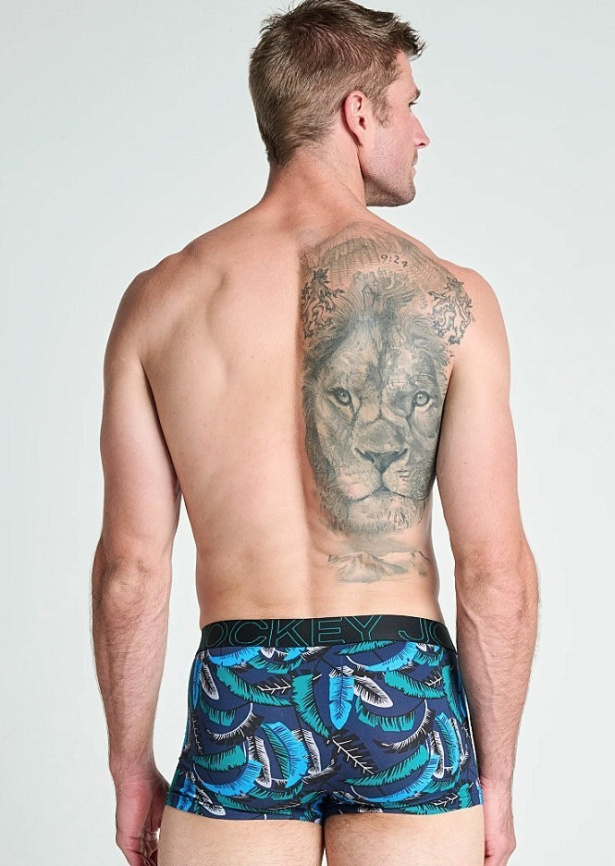 Мужские трусы-боксеры JOCKEY Comfort Stretch (Синий) фото 2
