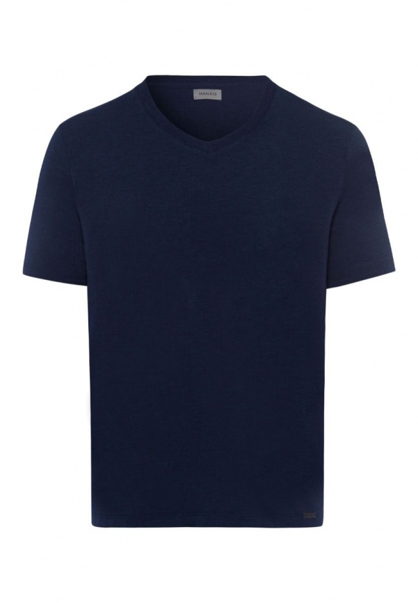 Мужская футболка HANRO Casuals (Синий) фото 1
