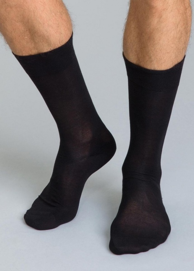 Мужские носки DIM Thermo (Черный) фото 1