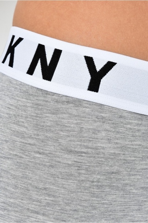 Женские трусы-хипстеры DKNY Cozy Boyfriend (Серый) фото 3