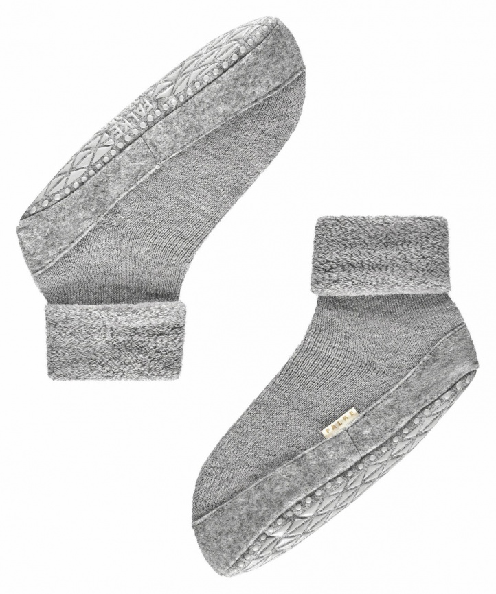 Носки-тапочки женские FALKE Cosyshoe (Серый) фото 4