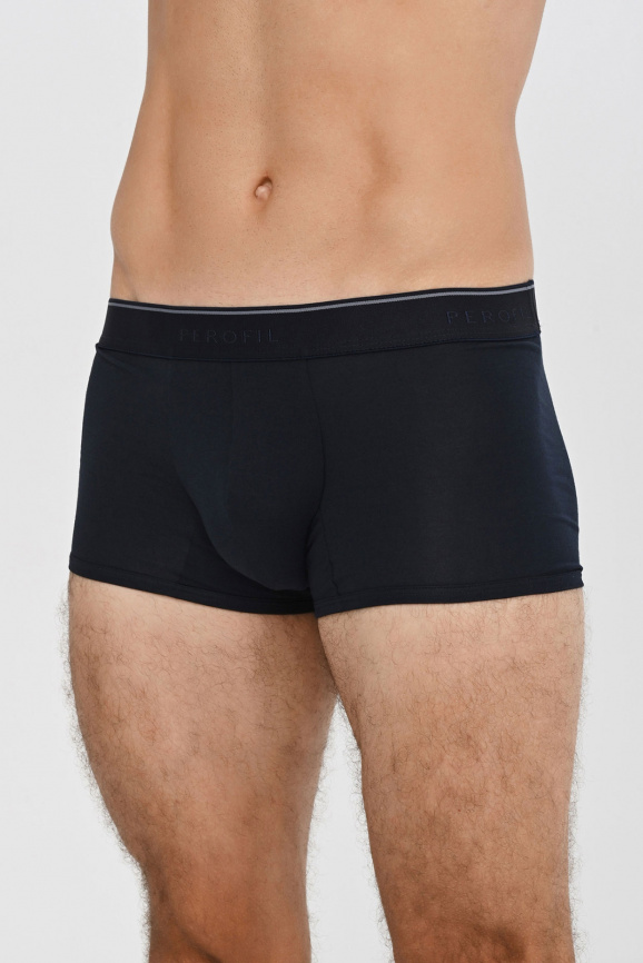 Мужские трусы-боксеры PEROFIL Short Push Up (Синий) фото 1
