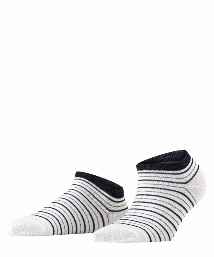 Носки женские FALKE Stripe Shimmer (Белый) фото 1