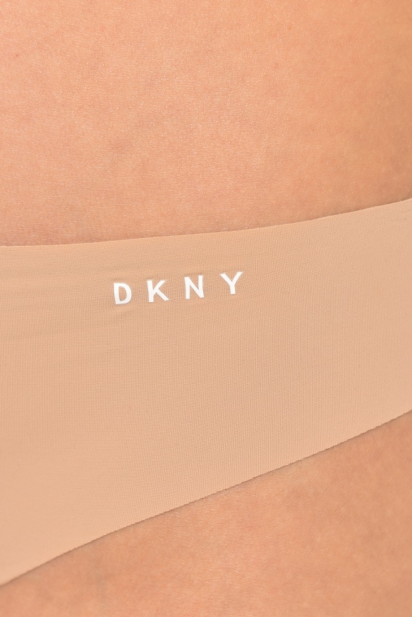 Женские трусы-стринги DKNY Litewear Cut Anywhere (Бежевый) фото 4