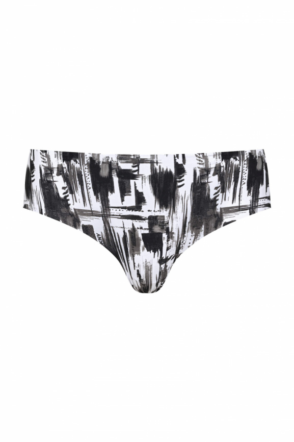 Женские трусы-хипстеры DKNY Litewear (Черный-Белый) фото 4