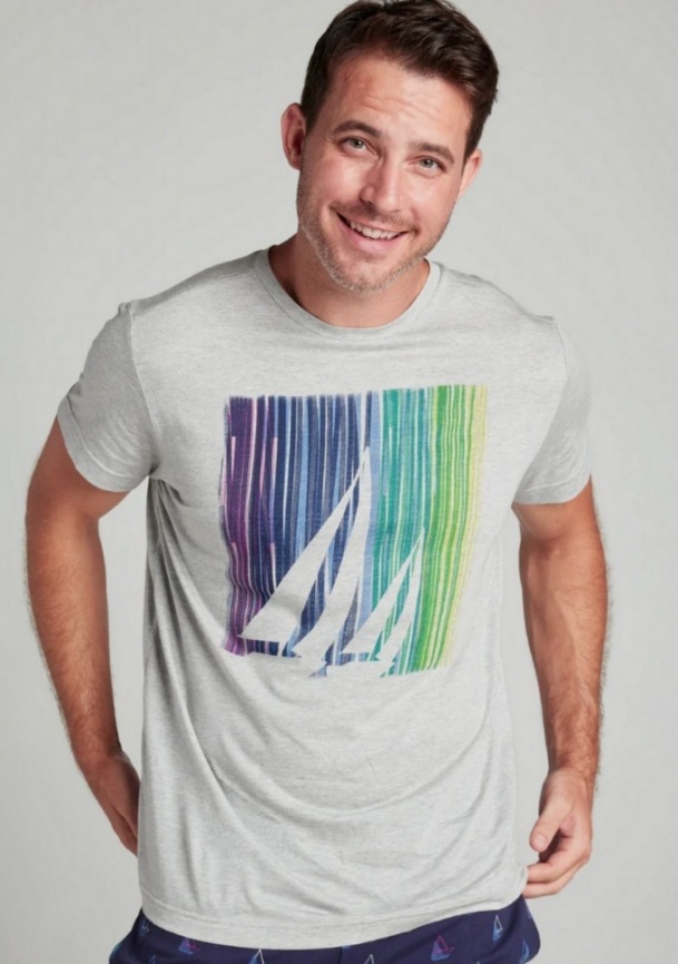 Мужская футболка JOCKEY Balance (Серый) фото 1