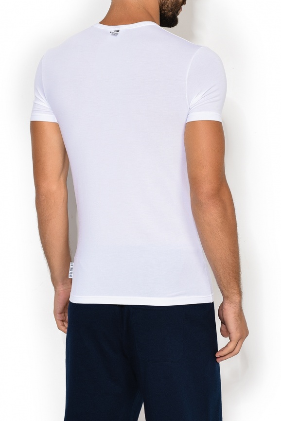 Мужская футболка JOCKEY Cotton+ (Белый) фото 2