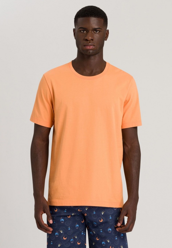 Мужская футболка HANRO Living Shirts (Оранжевый) фото 2