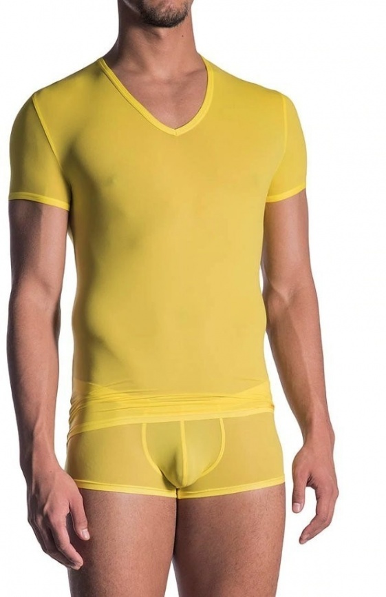 Мужская футболка OLAF BENZ RED0965 (Желтый) фото 1