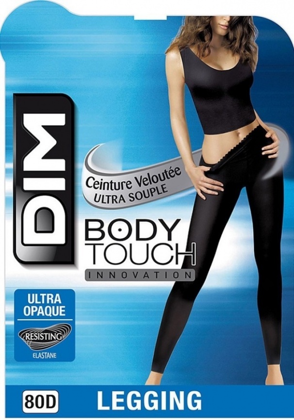 Леггинсы DIM Body Touch 80 (Черный) фото 2