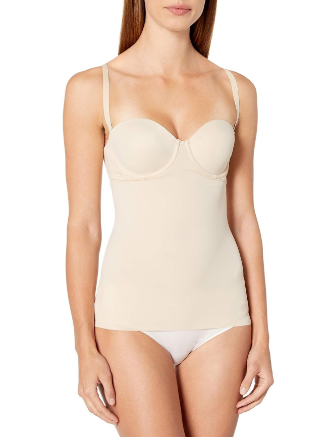 Полуграция корректирующая с плотной чашкой MAIDENFORM Endlessly Smooth Firm (Латте) фото 1