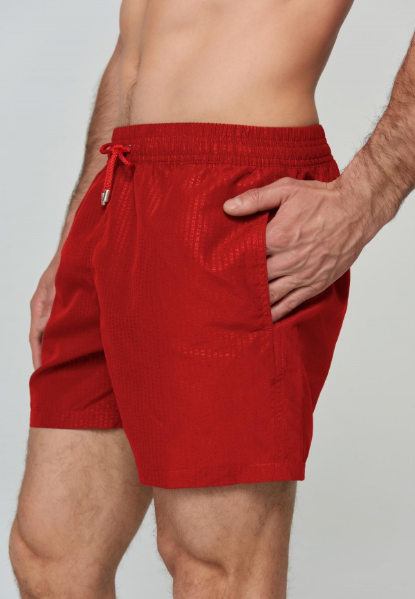 Пляжные шорты MARC AND ANDRE Men's style (Красный) фото 3