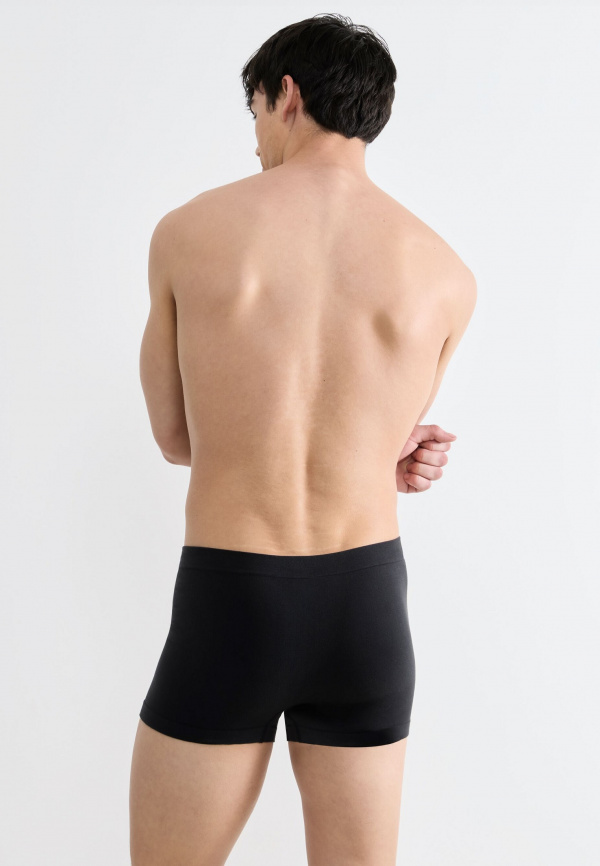 Комплект мужских трусов-боксеров SLOGGI GO Smooth (2шт) (Черный) фото 2