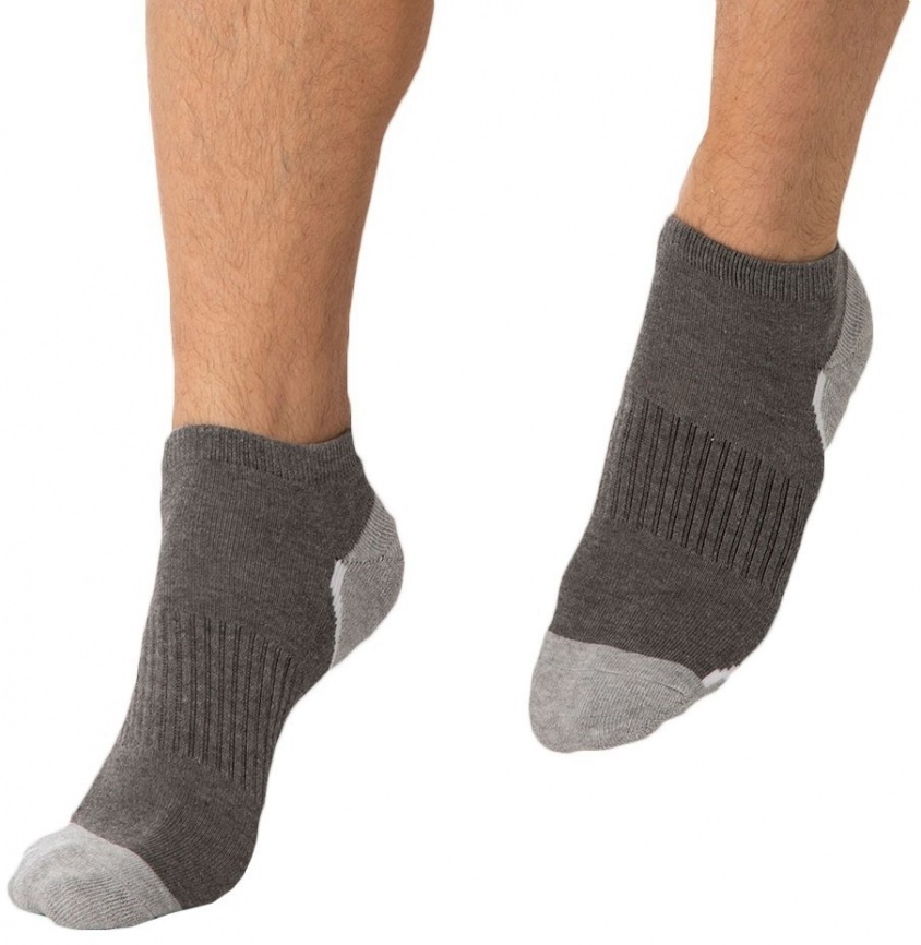 Комплект мужских носков DIM Sport (3 пары) (Серый) фото 1