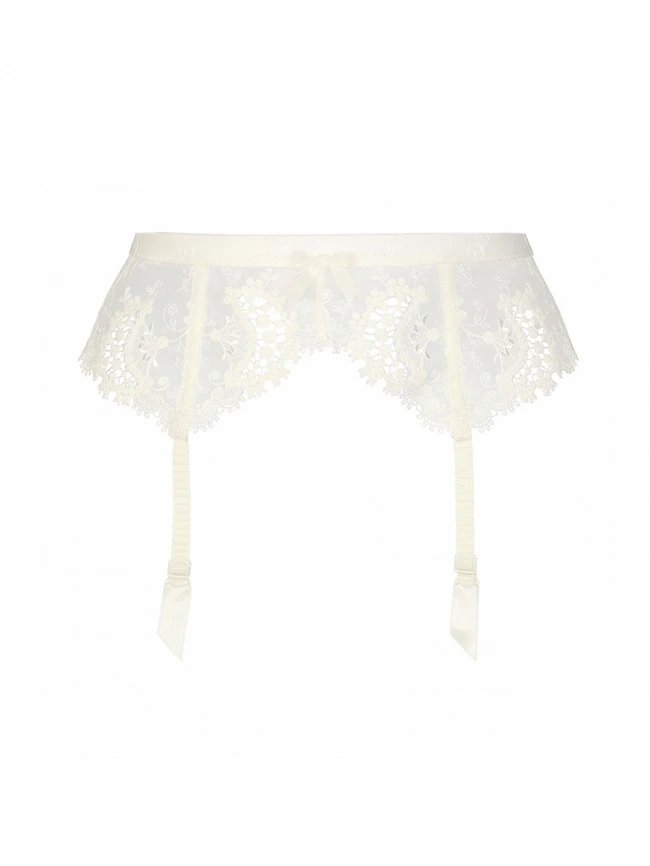 Пояс для чулок SIMONE PERELE Wish (Ванильный) фото 4