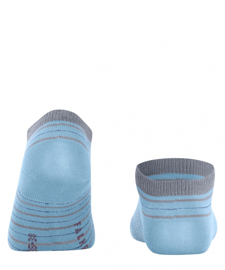 Носки женские FALKE Stripe Shimmer (Голубой) фото 2