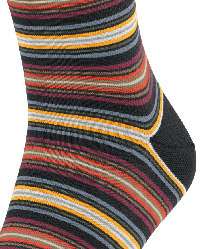 Носки мужские BURLINGTON Multi Stripe (Черный ) фото 4