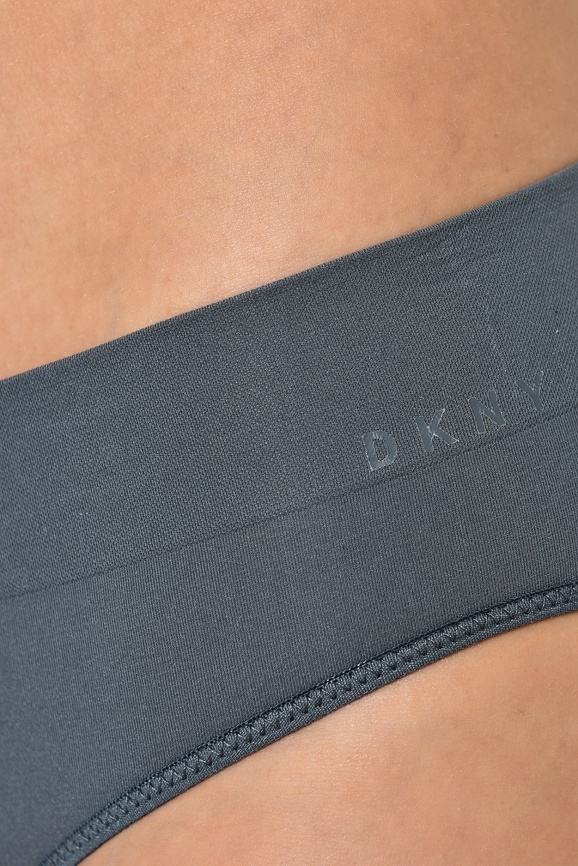 Женские трусы-слипы DKNY Seamless Litewear (Серый) фото 4
