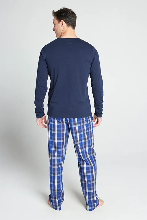 Мужская пижама JOCKEY Softwash (Синий) фото 3