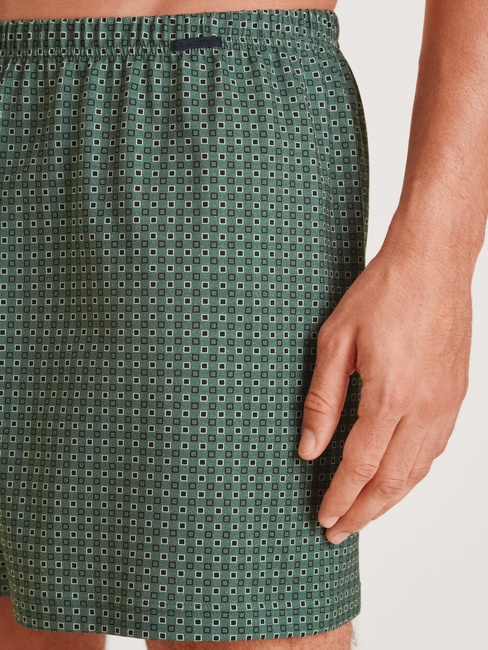 Мужские трусы-шорты CALIDA Prints (Зеленый) фото 3