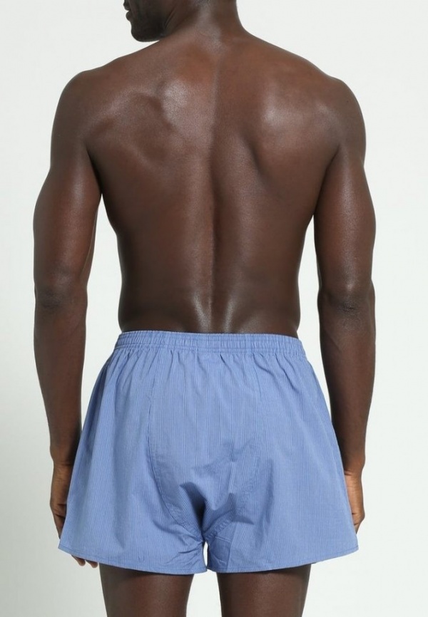 Комплект мужских трусов-шорт JOCKEY Everyday Striped (2шт) (Деним) фото 3