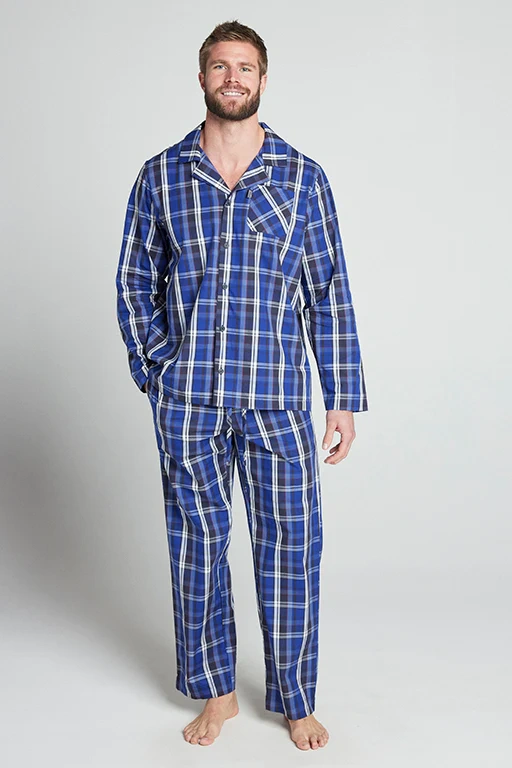 Мужская пижама JOCKEY Everyday Pyjama (Синий) фото 2