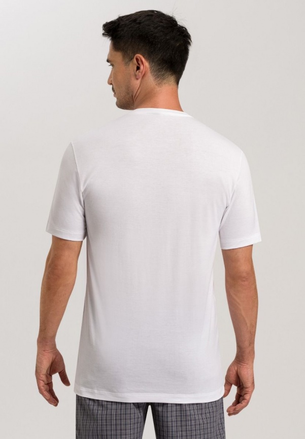 Мужская футболка HANRO Night and Day (Белый) фото 3