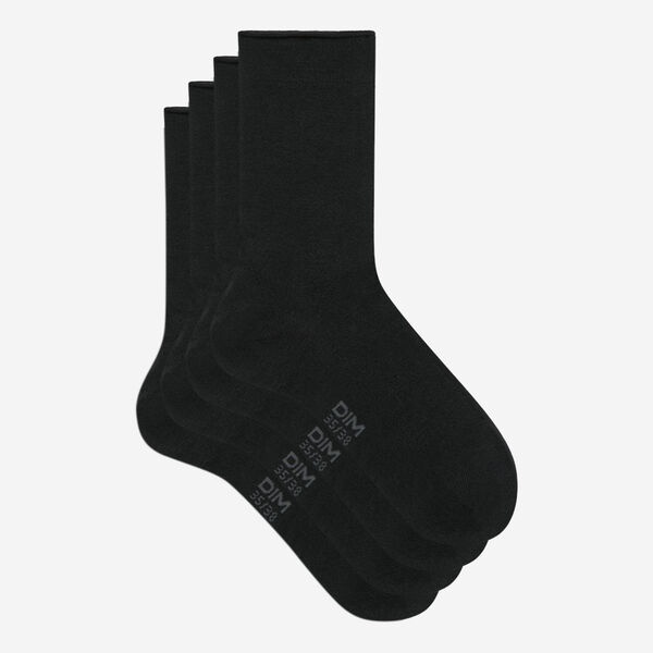 Комплект женских носков DIM Modal (2 пары) (Черный) фото 2