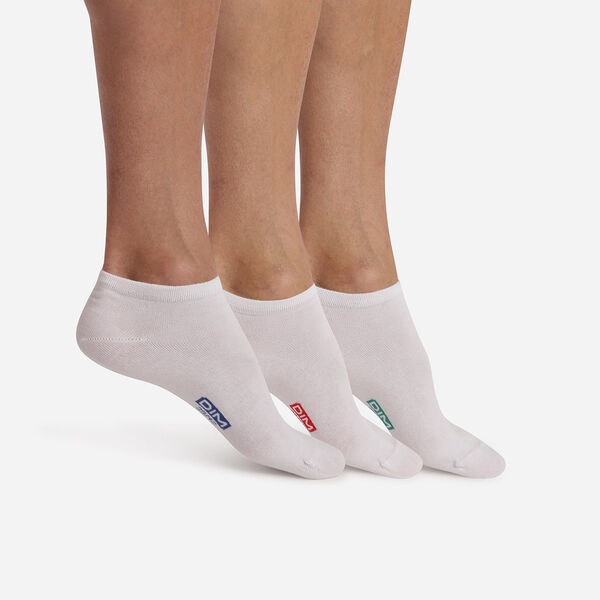 Комплект мужских носков DIM Classic Cotton (3 пары) (Белый) фото 1