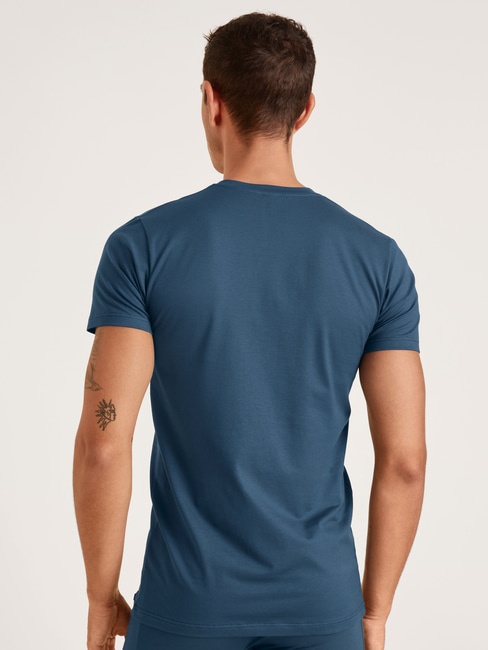 Мужская футболка CALIDA Evolution (Синий) фото 2