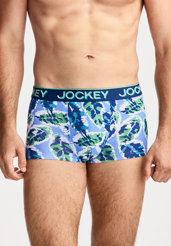 Мужские трусы-боксеры JOCKEY Cotton Modal (Голубой) фото 1