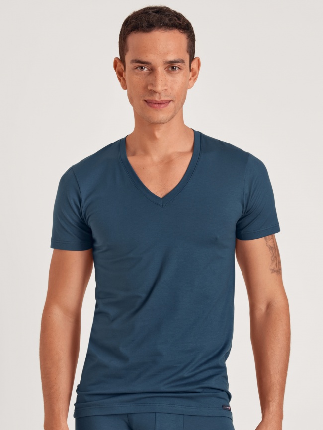 Мужская футболка CALIDA Evolution (Синий) фото 1