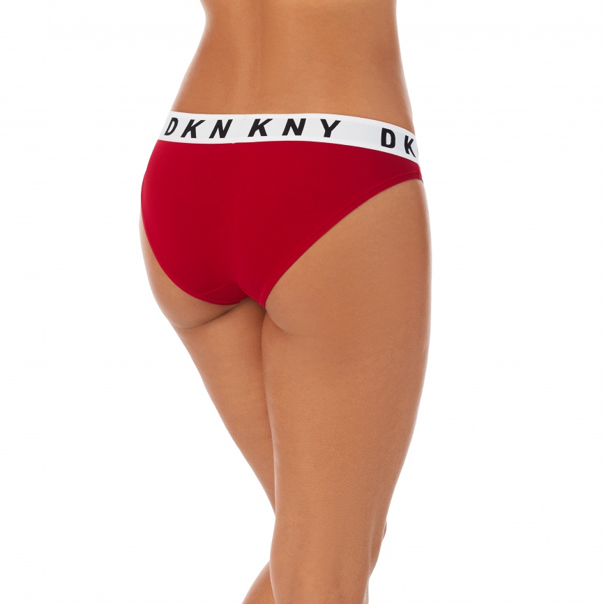 Женские трусы-слипы DKNY Cozy Boyfriend (Красный) фото 2