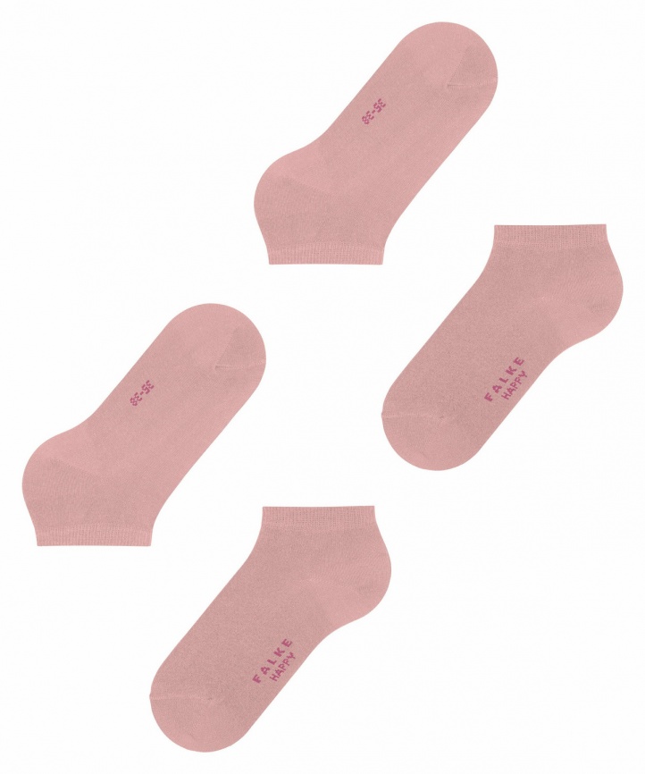 Носки женские FALKE Happy (2 пары) (Розовый) фото 4