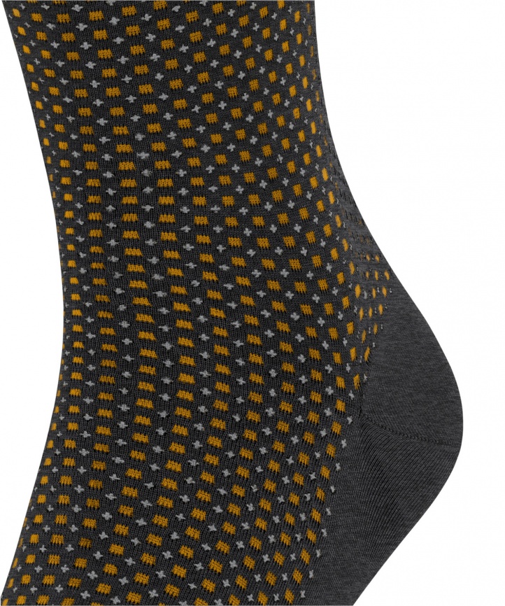 Носки мужские FALKE Uptown Tie (Темный-серый) фото 4