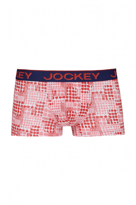 Мужские трусы-боксеры JOCKEY Cotton Modal (Красный) фото 3
