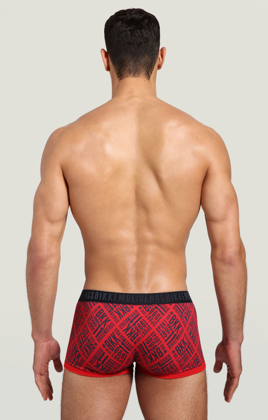 Мужские трусы-боксеры BIKKEMBERGS (Красный) фото 3