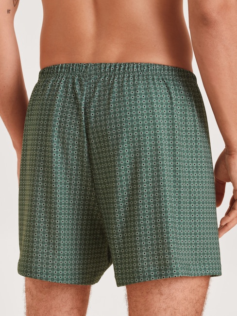 Мужские трусы-шорты CALIDA Prints (Зеленый) фото 2
