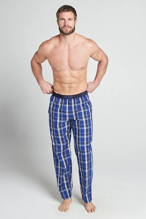 Домашние мужские брюки JOCKEY Everyday Soft Wash (Синий) фото 2