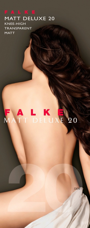 Гольфы женские FALKE Matt deluxe 20 (Черный) фото 2