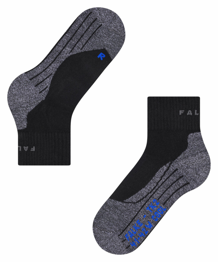 Носки мужские FALKE TK2 Short Cool (Черный) фото 4