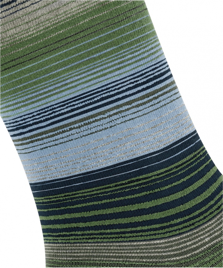Носки женские BURLINGTON Stripe (Зеленый) фото 4